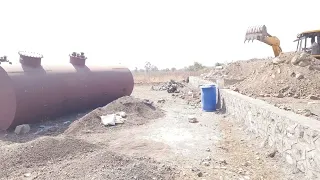 Indian Oil Petrol Pump construction work || New Petrol Pump construction work #dharmjeetindian