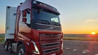 Путешествие по России на грузовике,катим по Забайкалью.VOLVO FH 540