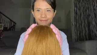 *ASMR* Relaxing Head Massage, Hair Play & Hair Comb [Bahasa Melayu/Malaysia]