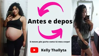 TOUR pelo meu CORPO APÓS 6 meses da minha CESÁRIA| MOSTRANDO as minhas ESTRIAS| Kelly Thallyta