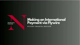 Making an International Payment via Flywire