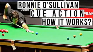 How Ronnie O’Sullivan Snooker Cue Action Works