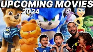 TOP UPCOMING ANIMATED KIDS & FAMILY MOVIES 2024 (AND THE BEST OF 2023)  | The Venturas