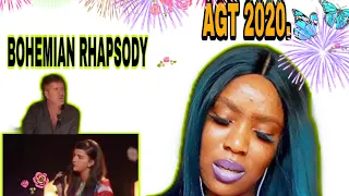 Angelina Jordan BOHEMIAN RHAPSODY AT THE AMERICA'S GOT TALENT,(REACTION).