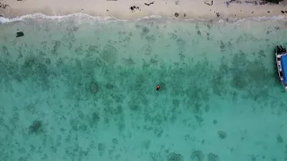 Drone shot on Tioman island