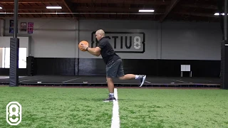 Single Leg RDL Medicine Ball Slam