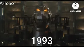 evolution of MechaGodzilla 1974-2021