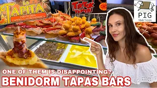 Benidorm TAPAS Bars - A Disappointing Start!