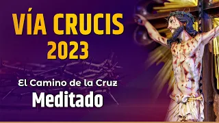 VÍA CRUCIS 2023 - Meditado  ✝️ 14 estaciones | Mons. João S. Clá Dias - Viernes 7 de Abril