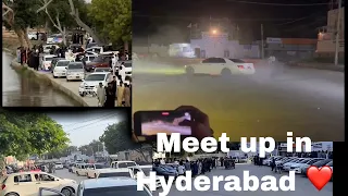 CAR’S MEETUP AT HYDERABAD DRIFTING SCENES 🍩🥵