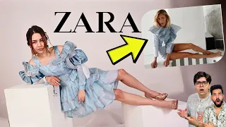 RECREATING ZARA MODEL PHOTOS CHALLENGE | Rimorav Vlogs