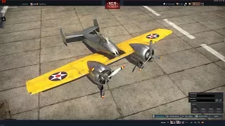 War Thunder - Received The XF5F Skyrocket! (United States Collectible Rank III Fighter)