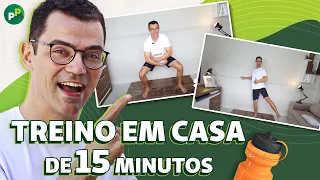 TREINO RÁPIDO DE PERNAS E GLÚTEOS EM CASA | Aurélio Alfieri