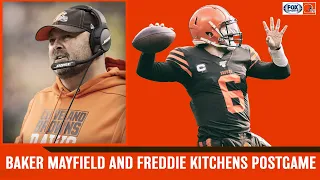 Baker Mayfield and Freddie Kitchens on Browns loss to Ravens