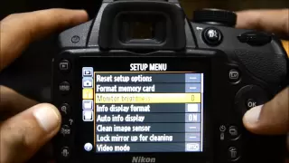 Nikon D3200 Tutorial - How to Set Up Nikon D3200 Menu Guide Tutorial