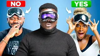 I Gave the $3,500 Apple Vision Pro to Nigerian Celebrities (Reaction)