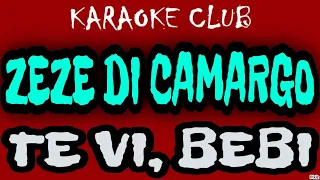 ZEZE DI CAMARGO - TE VI BEBI ( KARAOKÊ )