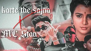 Mc Stan , Sambata - Kya Karte the Sajna - Hiphop Mashup @tesla-us-live-x-2023-x  🎶🎶