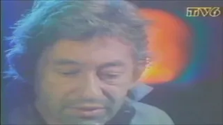 Serge Gainsbourg "My funny valentine/Zéro pointé vers l'infini" (TV show) 1980's TV6