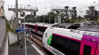 Z 50000 et Z 20900 en gare de Ermont Eaubonne