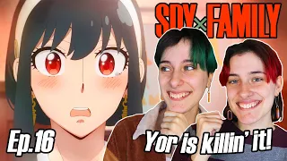 YOR CAN COOK?! SPY X FAMILY Season Episode 16 REACTION