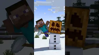 Evolution of Snow Golem on CHRISTMAS! - Minecraft Animation