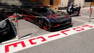 Koenigsegg SAISIE par la police! Carspotting à Monaco 2018