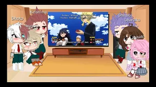 Mha react to deku new quirk (start of year)