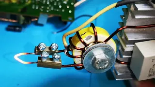 How to make a small and powerful induction soldering iron