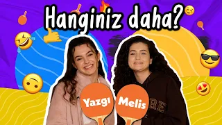 Yazgı mı, Melis mi❔ Hanginiz Daha? Challenge'ı🥤 #Kardeşlerim