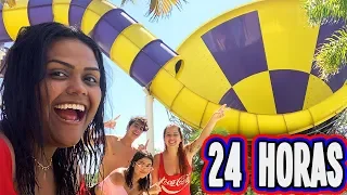 24 HORAS NO SUPER PARQUE AQUATICO !!!