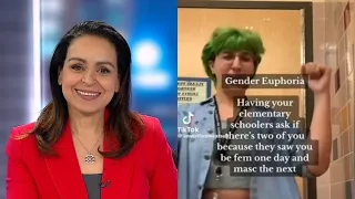 Lefties losing it: Non-binary teacher celebrates students' confusion about gender