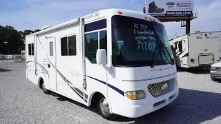 Sold! 2003 R-Vision 241 Mini Class A, 51K Miles, Workhorse Stationary Bed, Back Row Bargain  $17,900