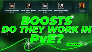 War Commander: Do The Boost Work In PvE? (Lets Find Out)