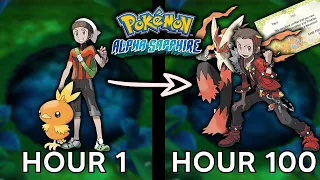 I Spent 100 Hours in Pokémon Alpha Sapphire, Here's What Happened