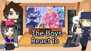 The Boys React To Just Art DDLC Animation(Order up)(Ft, Original, And Cradits)(👇👇👇)