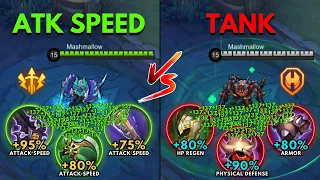 Thamuz Full Attack Speed Build vs Thamuz Tank Build
