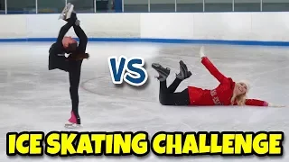 WHO’S BETTER TEENS OR TOTALLY TV? ICE SKATING CHALLENGE 2.