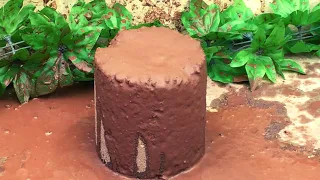 Online watch asmr videos|pouring clay paste|floor crumbling|gritty cylinders|asmr satisfying videos