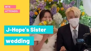 BTS attend at J-Hope sister's wedding  [Jiwoo's wedding]