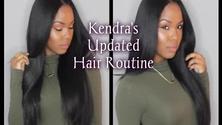 Kendra's Updated Hair Routine