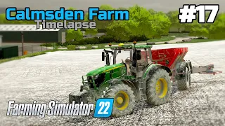 Ploughing a new field, Building Greenhouses & adding Bees | Calmsden Farm #17 | Farming Simulator 22