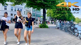 [4K HDR] Hamburg city Pretty weather walking tour. Germany 🇩🇪 2021