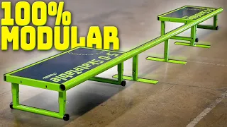 THE WORLD'S FIRST 100% MODULAR SKATE OBSTACLE?!