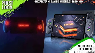 OnexPlayer X1 Mini And X1 AMD Edition Gaming Handhelds Launched -Explained All Spec, Features & More