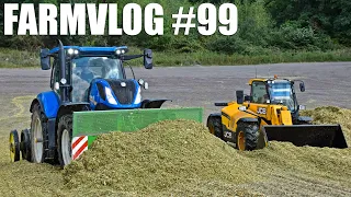 FARMVlog #99 - Jak jsem byl týden na službách 2/2 🚜🌽 | Odvážím s JOHN DEERE 7R od řezačky