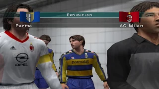 Pro Evolution Soccer 3 - 2003 - Parma Calcio 1913  VS  A.C. Milan (PC)