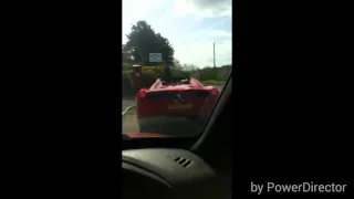 Ferrari 458 Italia Convertible 3 Point Turn HD