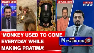 Monkey Used To Come Everyday While I Was Making The 'Pratima,' Says Ram Lalla Sculptur Arun Yogiraj