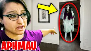 9 GHOSTS YouTubers CAUGHT ON CAMERA! (Aphmau , MrBeast & Jelly)